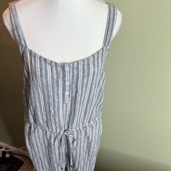 RAILS BROOKLYN Sleeveless Linen Blend JUMPSUIT IN PORTO STRIPE, size small - Picture 17 of 17